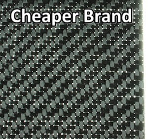 Real Carbon Fibre Veneer Sheet Flexible 3m Self Adhesive High Quality 300mm  X 50mm 