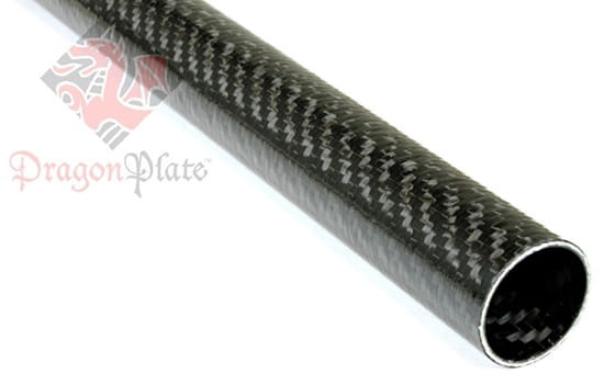 Carbon Fiber Round Tube with Kevlar Core