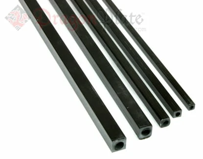 Picture of DragonPlate Carbon Square Tube ~ .250" x .250" (.172 ID) x 24"