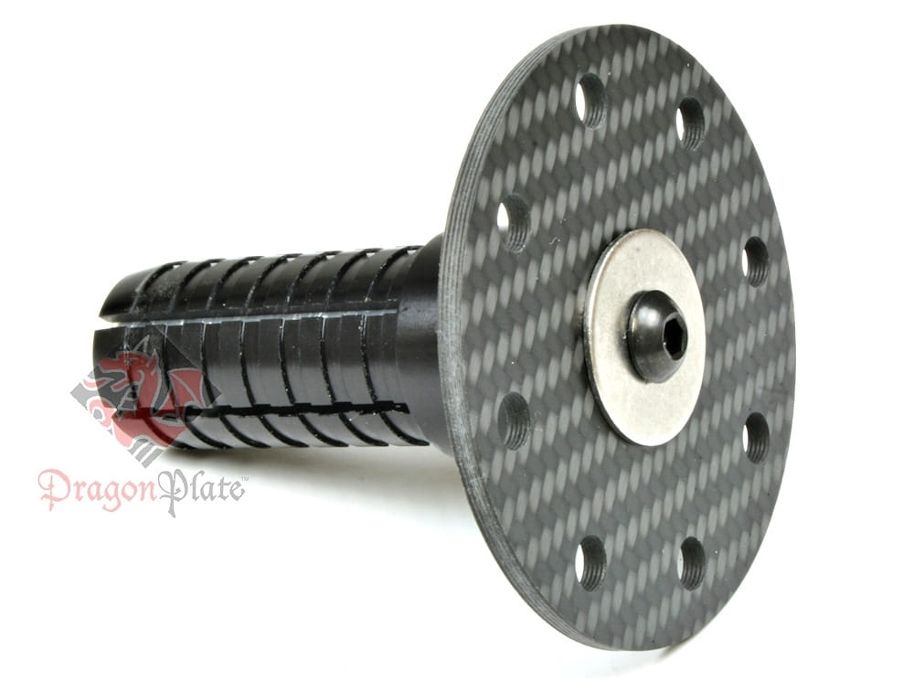 0.75" 8 Hole Keyed Carbon Fiber Disc Kit DragonPlate