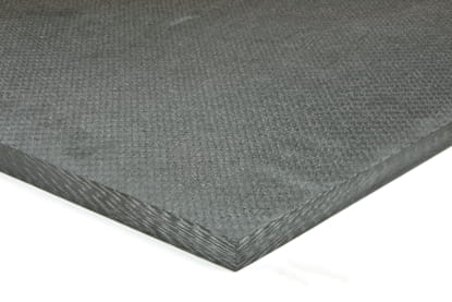 Picture of Quasi-isotropic Solid Carbon Fiber Sheet ~ 1/2" x 24" x 48"
