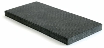 Depron 6mm Foam Core - 1 Layer Carbon Fiber  6" x  6"