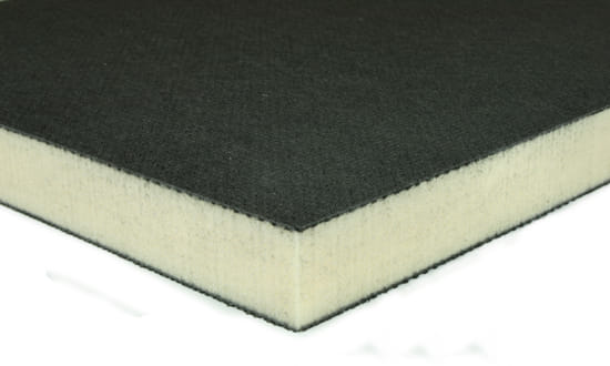 Divinycell H100 1" Foam Core - 3 Layer Carbon Fiber 12" x 24"