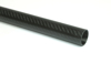 Picture of Carbon Fiber Roll Wrapped Twill Tube ~ 1.125" ID x 96", Thin Wall Gloss Finish