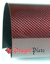 Show details for Twill Weave Red/Black Veneer - Matte - FR - 24" x 24" 6044